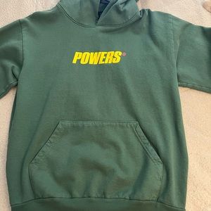 Powers Supply Hoodie Green Medium